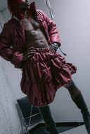 Convertible Skirt (oxblood)