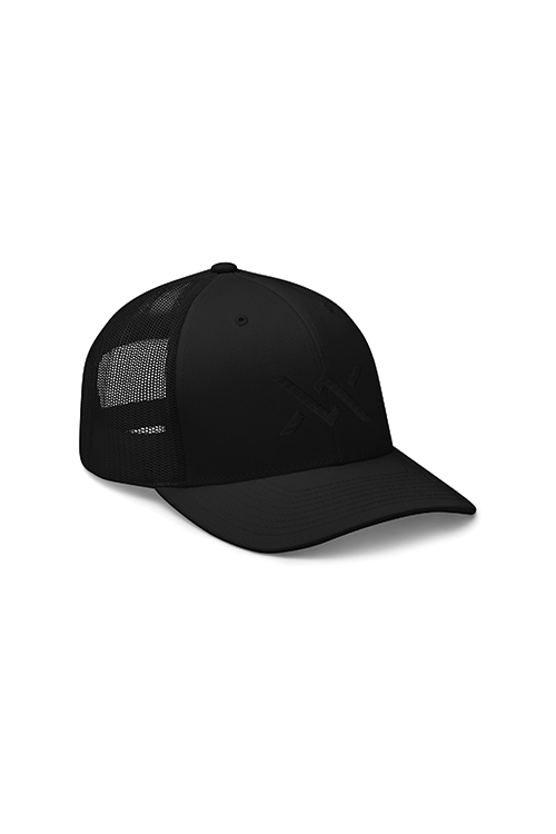 Embossed Logo Trucker Hat