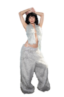 Faux Fur Pant